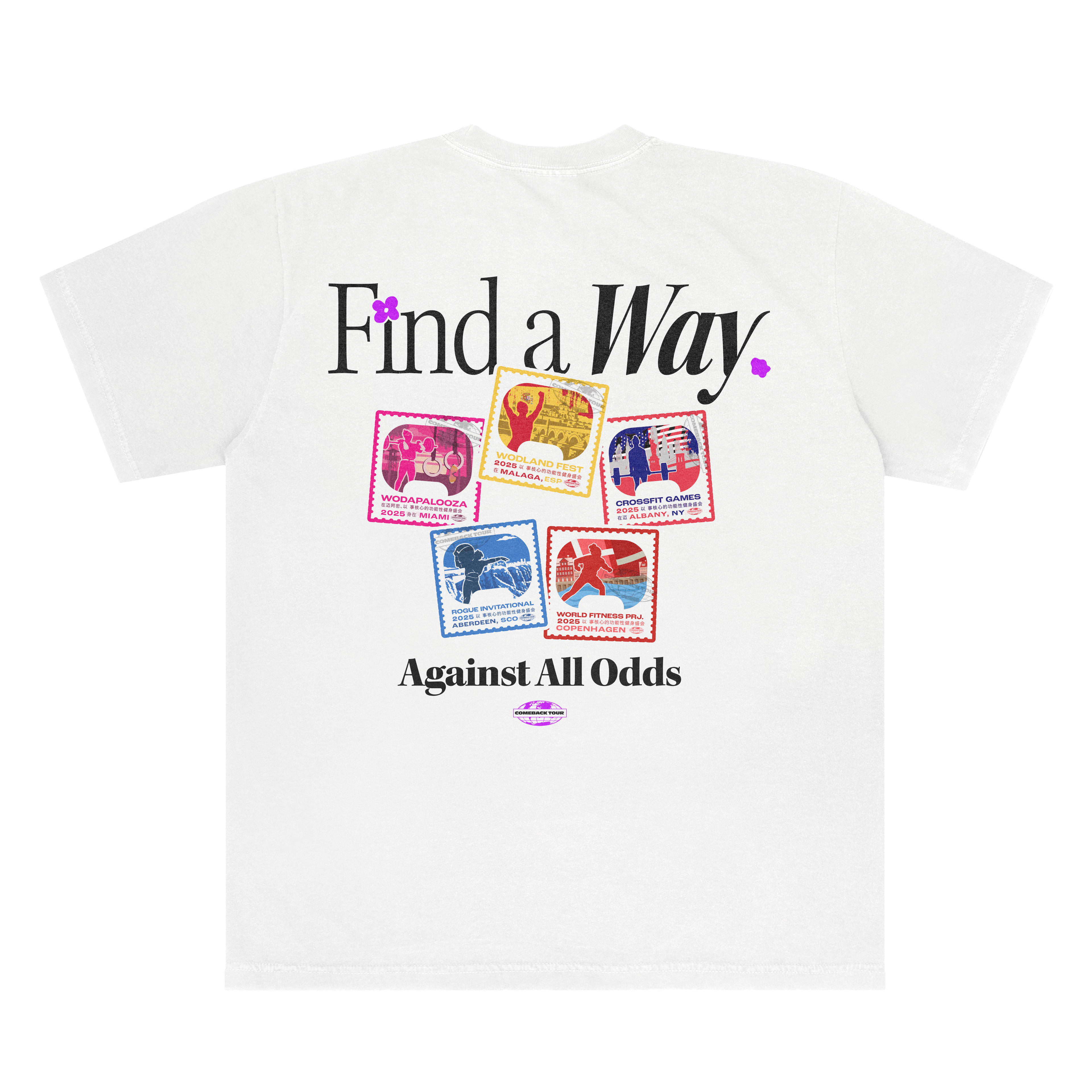 The Comeback Tour T-Shirt in White
