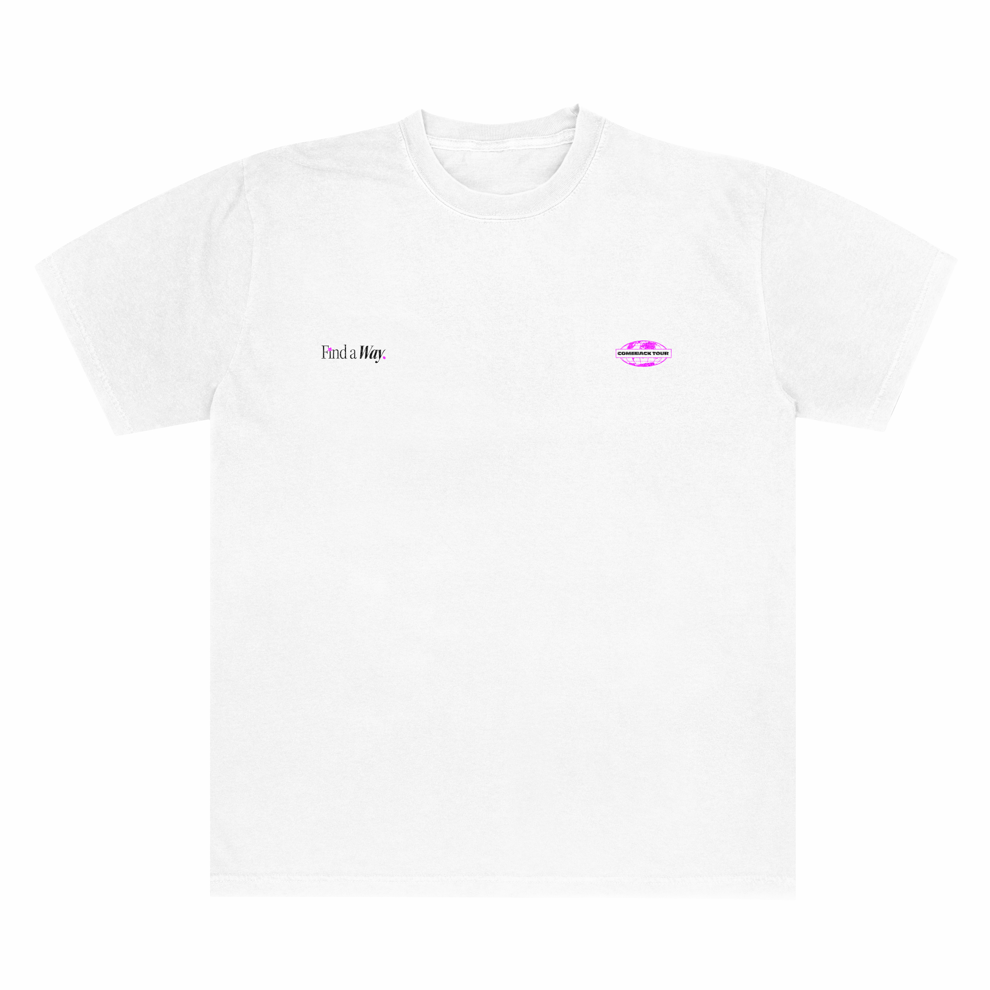 The Comeback Tour T-Shirt in White