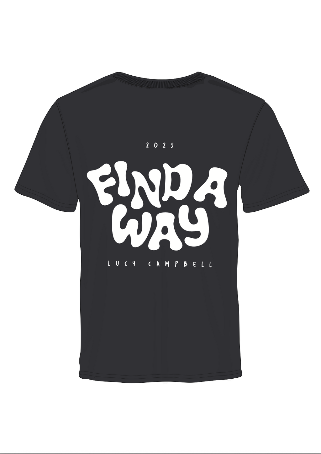 Find A Way T-Shirt in Black